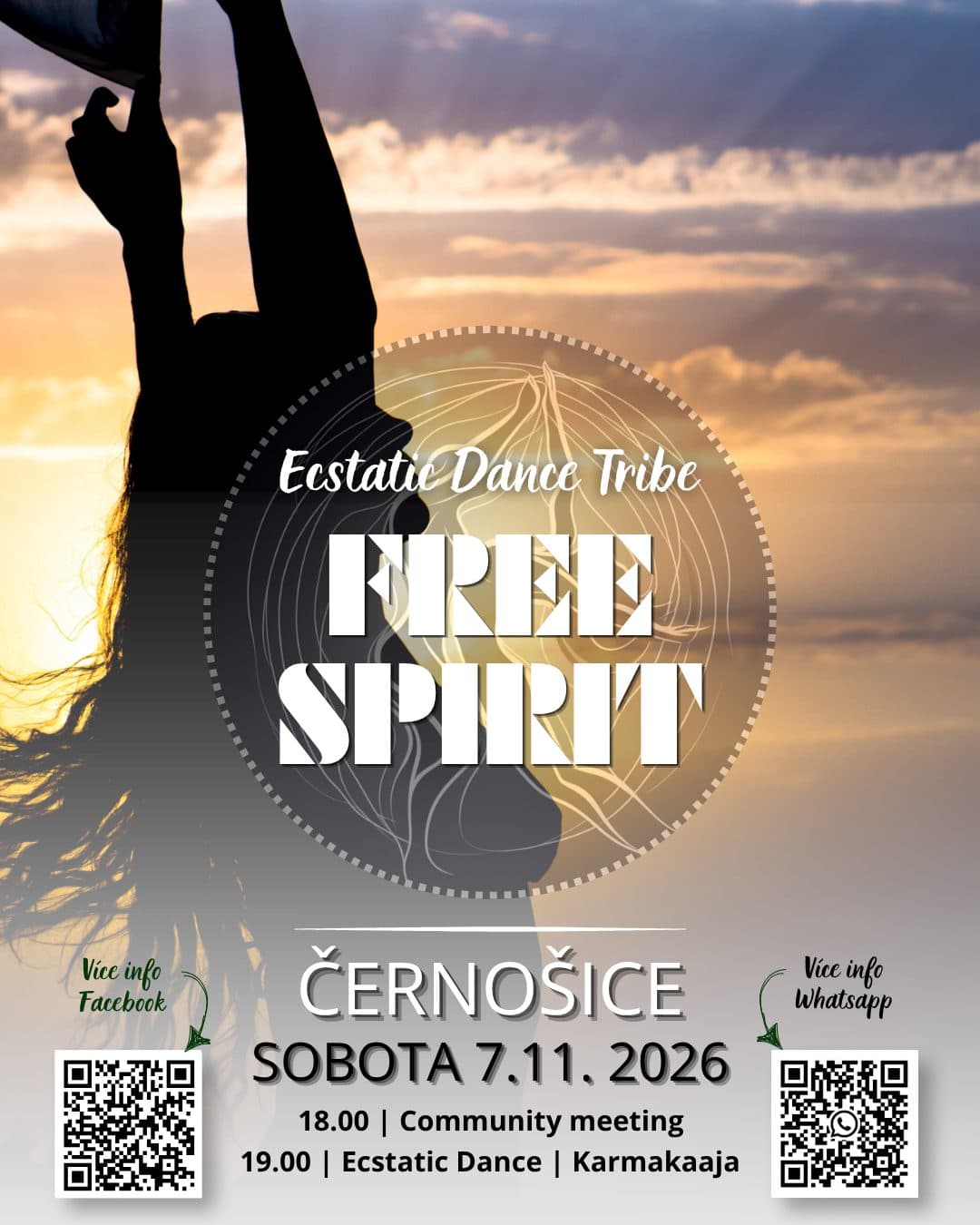 FREE SPIRIT - Ecstatic Dance Tribe @Černošice